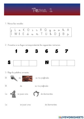 repaso tema 1 lengua 1º 22.23