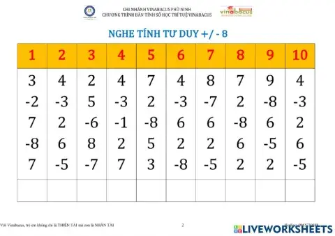 Nghe tính tư duy +-- 8