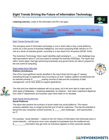 Eight Trends Driving the Future of Information Technology