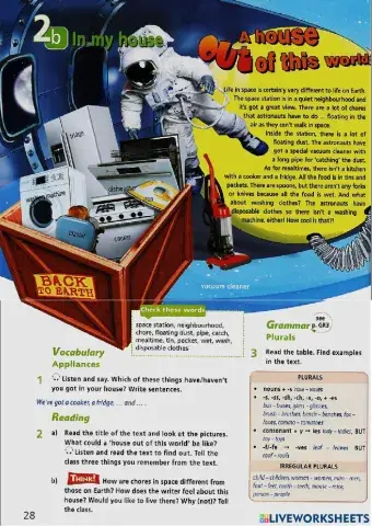 Prime time 1 SB p.28 In my house