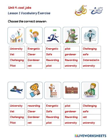Unit 4 - lesson 1 - Academy star