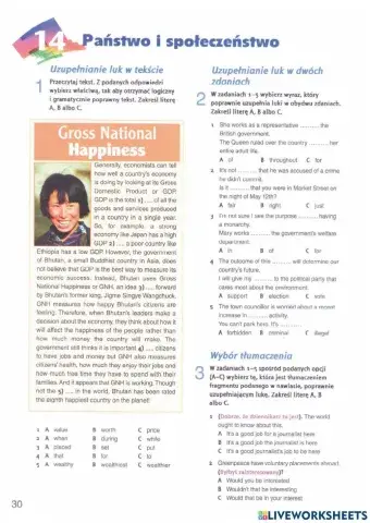 Matura Skills Państwo i społeczeństwo