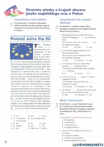 Matura Skills Kulturówka