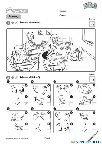Term 1 exam New tiger enhanced 1