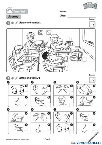 Term 1 exam New tiger enhanced 1