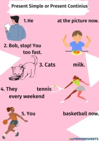 Present simple or present continious