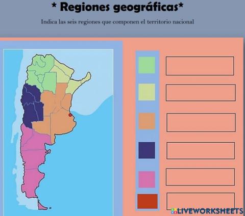 Regiones geograficas