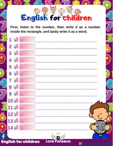 Cardinal numbers two and three digits efc lore fonseca