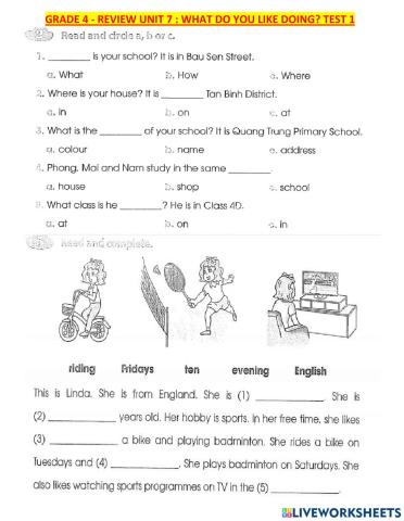 G4-review u6+7 test1