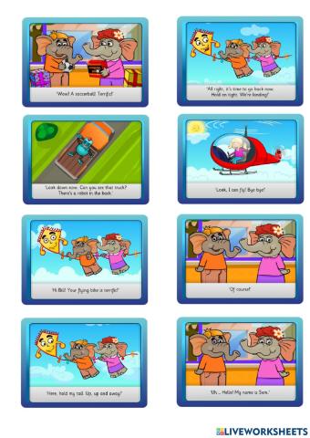 Idic 1 - Unit 9 - Lesson 4: Ordering the story