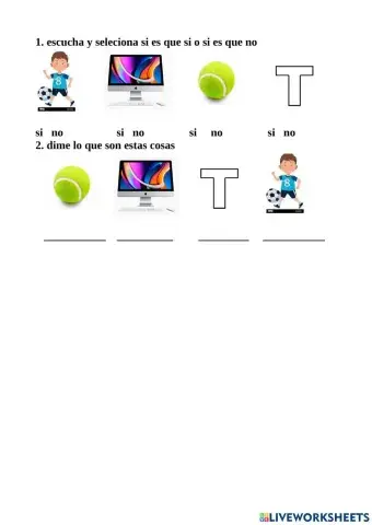 Ejercicio de escucha