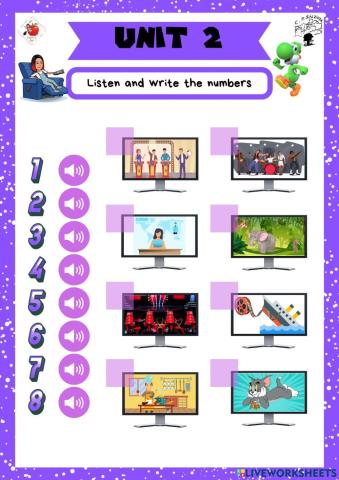 4th grade. Unit 2. Sheet 2. Richmond