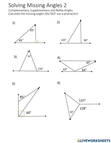 Solving Angles