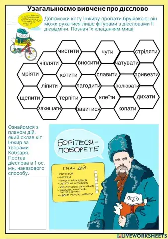 Узагальнення вивченого про дієслово