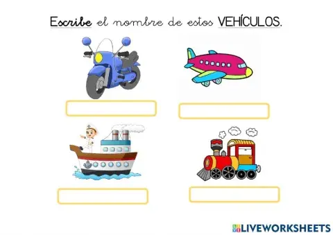 Los medios de transporte