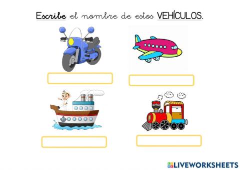 Los medios de transporte