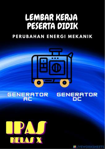 Generator AC dan DC
