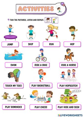 Playground activities