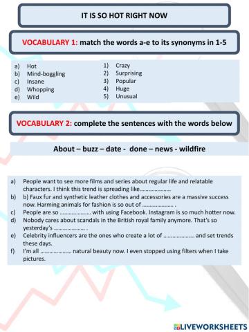 It is so hot right now