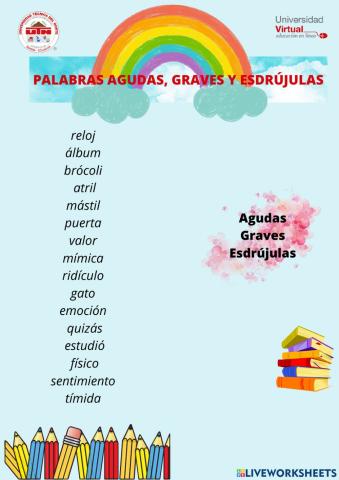 Unir con líneas según corresponga