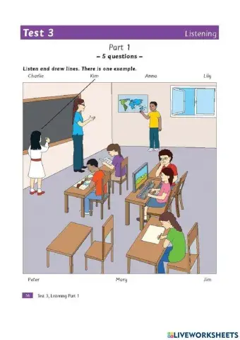 Cambridge movers listening