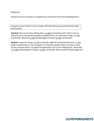 IE1, Unit 8, Speaking, Exercise 5