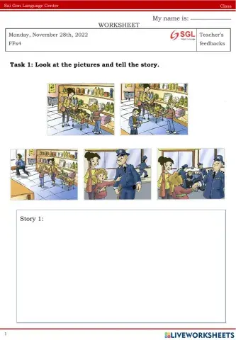 Mango Tell the story