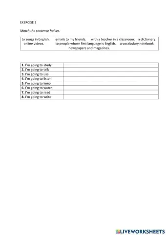 IE0, Unit 9, Grammar and Vocabulary, Exercise 2