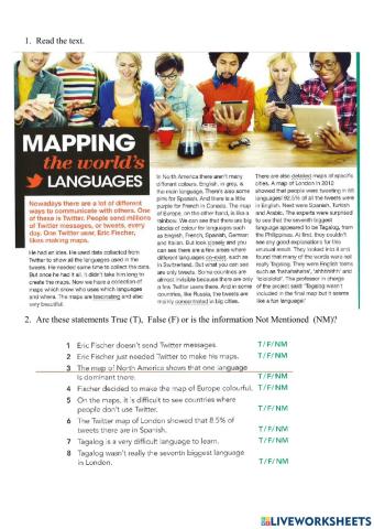 Mapping the world's languages