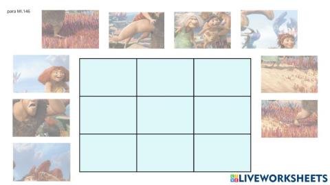 Puzzle Croods