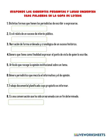 Generos periodisticos