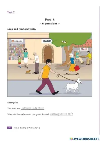 Practice Test 2& 3-Movers