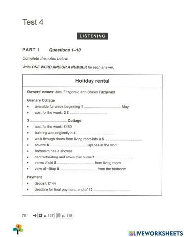 IELTS Listening full