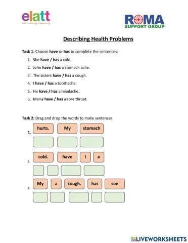 Describing Health Problems