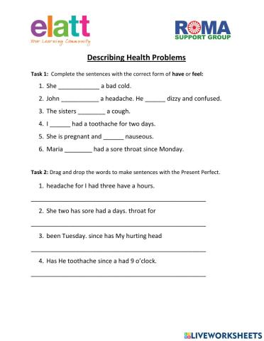 Describing Health Problems