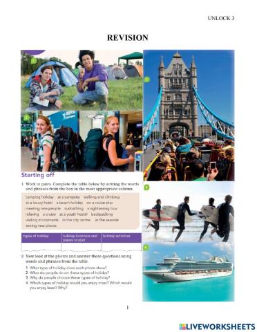 Unlock 3-RW-Week 11-Lesson 11-Ss' handout