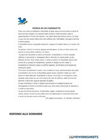 Ascolta e rispondi alle domande