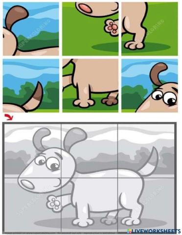 Rompecabezas del perrito