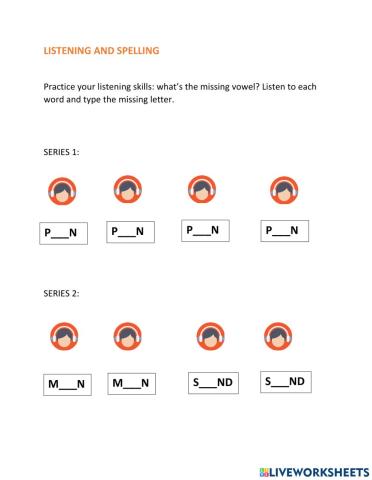 Pronunciation and spelling