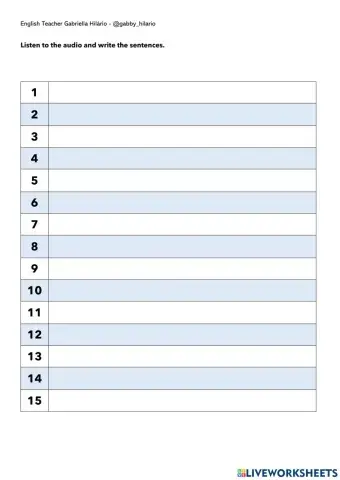 L12 - 19 - What and Who, Things and People, Listening
