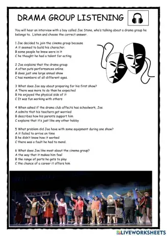 Drama Group Listening