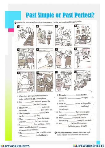 Unit 2 4ºeso past simple and past perfect