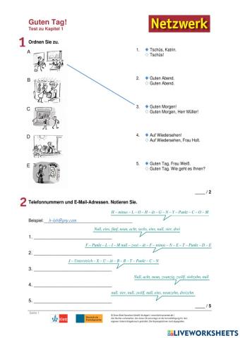 Test 1 Netzwerk A1