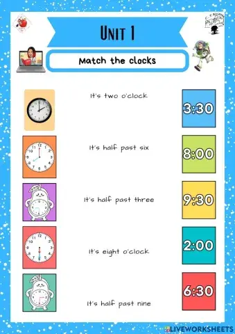 3rd grade. Unit 1. Sheet 2. Richmond