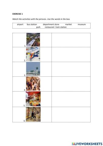 IE0, Unit 6, Reading and Writing, Exercise 1