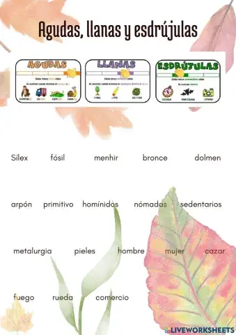 Prehistoria y castellano