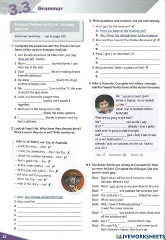 Present Perfect Tense