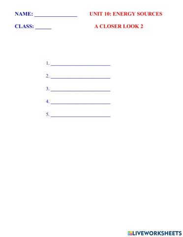 Engish 7 global unit 10 vocabulary a closer look 2