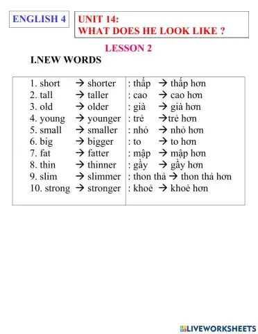 English 4-unit 14- lesson 2