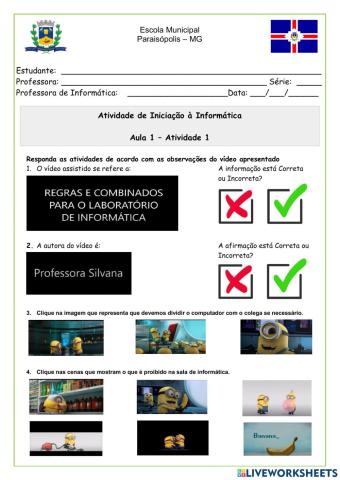 Regras do laboratório